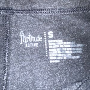 Flirtitude Active Grey Leggings